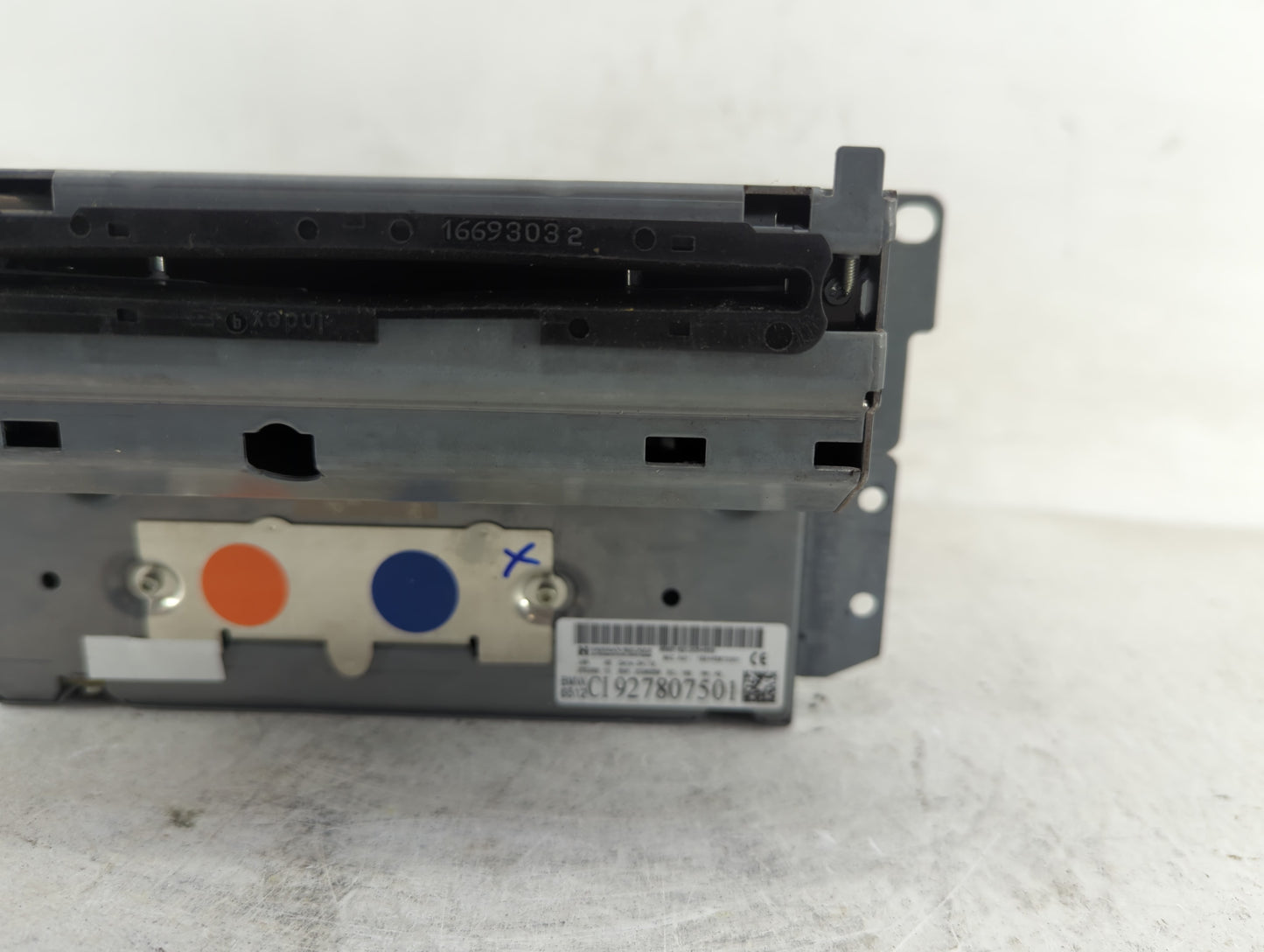 2013 Bmw M5 Radio AM FM Cd Player Receiver Replacement P/N:927807501 Fits Fits 2011 2012 2014 2015 2016 OEM Used Auto Parts 