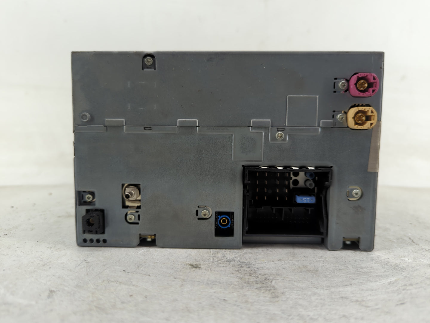 2013 Bmw M5 Radio AM FM Cd Player Receiver Replacement P/N:927807501 Fits Fits 2011 2012 2014 2015 2016 OEM Used Auto Parts 