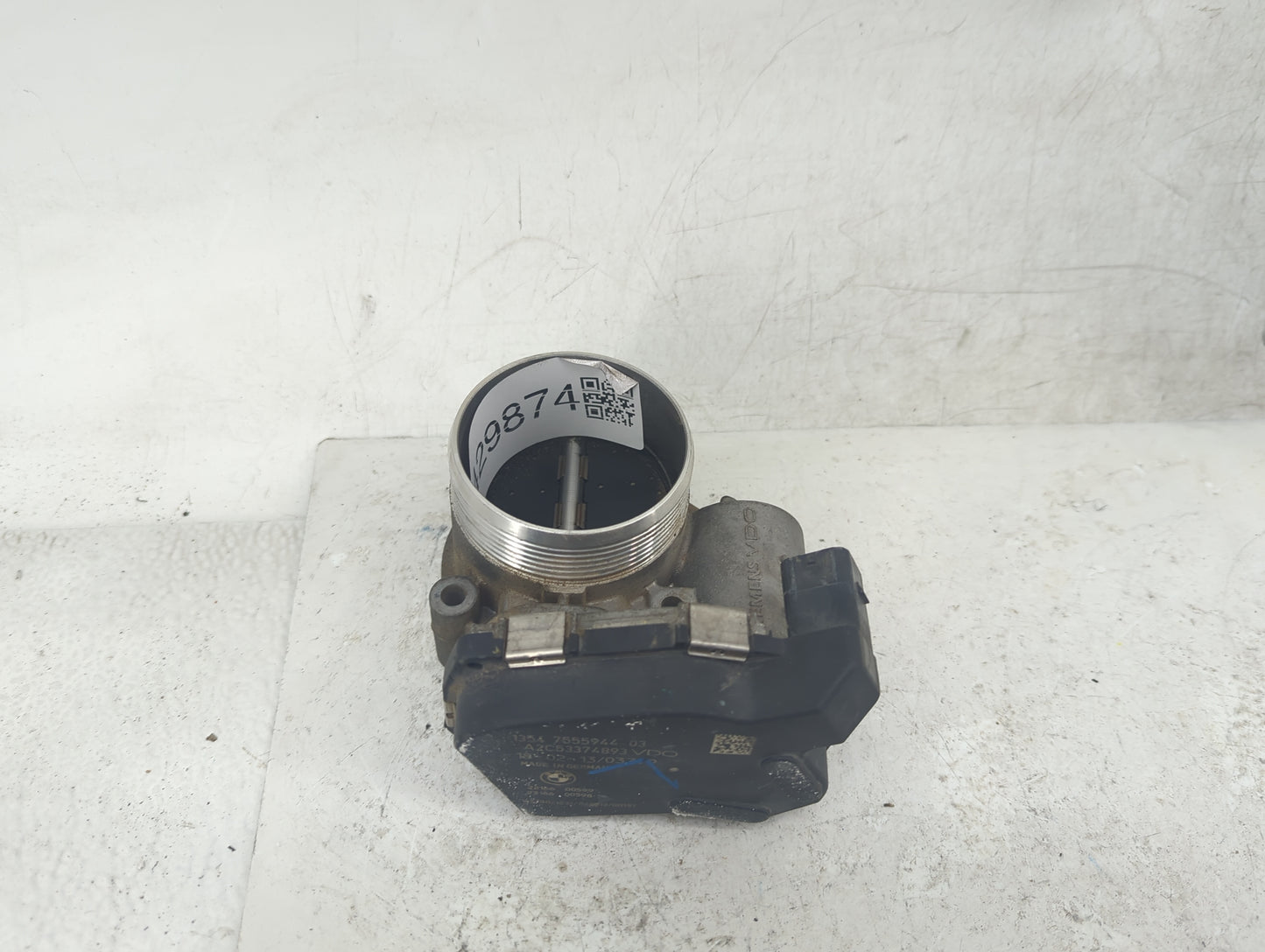 2012-2016 Bmw M5 Throttle Body P/N:7555944-03 Fits Fits 2008 2009 2010 2011 2012 2013 2014 2015 2016 2017 2018 2019 OEM Used