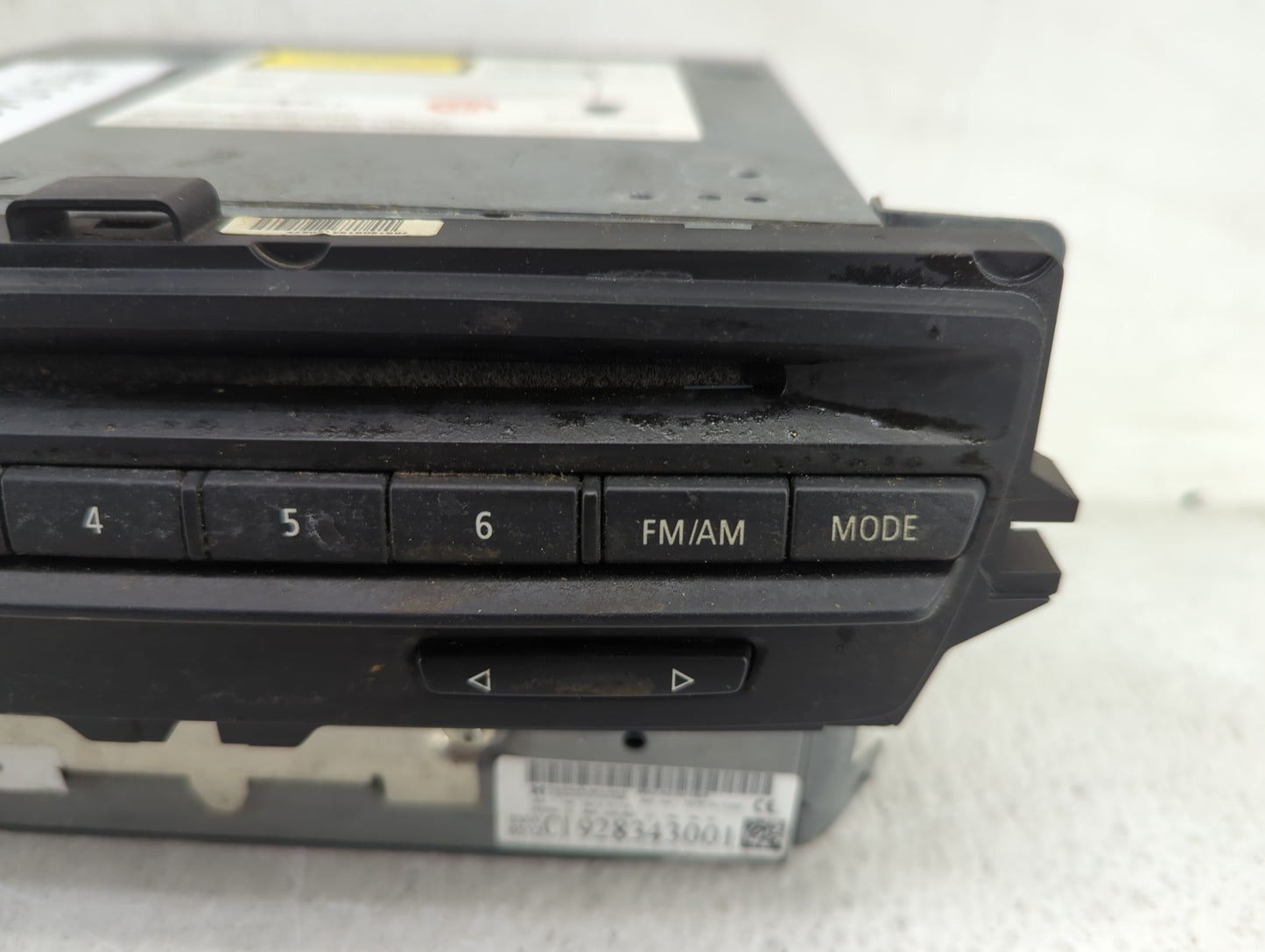 2012-2015 Bmw X1 Radio AM FM Cd Player Receiver Replacement P/N:9583163C3070825 CI928343001 Fits OEM Used Auto Parts - Oemus