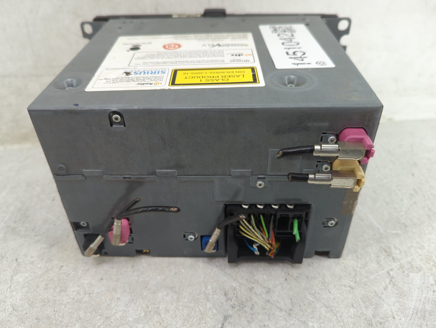 2012-2015 Bmw X1 Radio AM FM Cd Player Receiver Replacement P/N:9583163C3070825 CI928343001 Fits OEM Used Auto Parts - Oemus