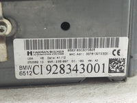 2012-2015 Bmw X1 Radio AM FM Cd Player Receiver Replacement P/N:9583163C3070825 CI928343001 Fits OEM Used Auto Parts - Oemus
