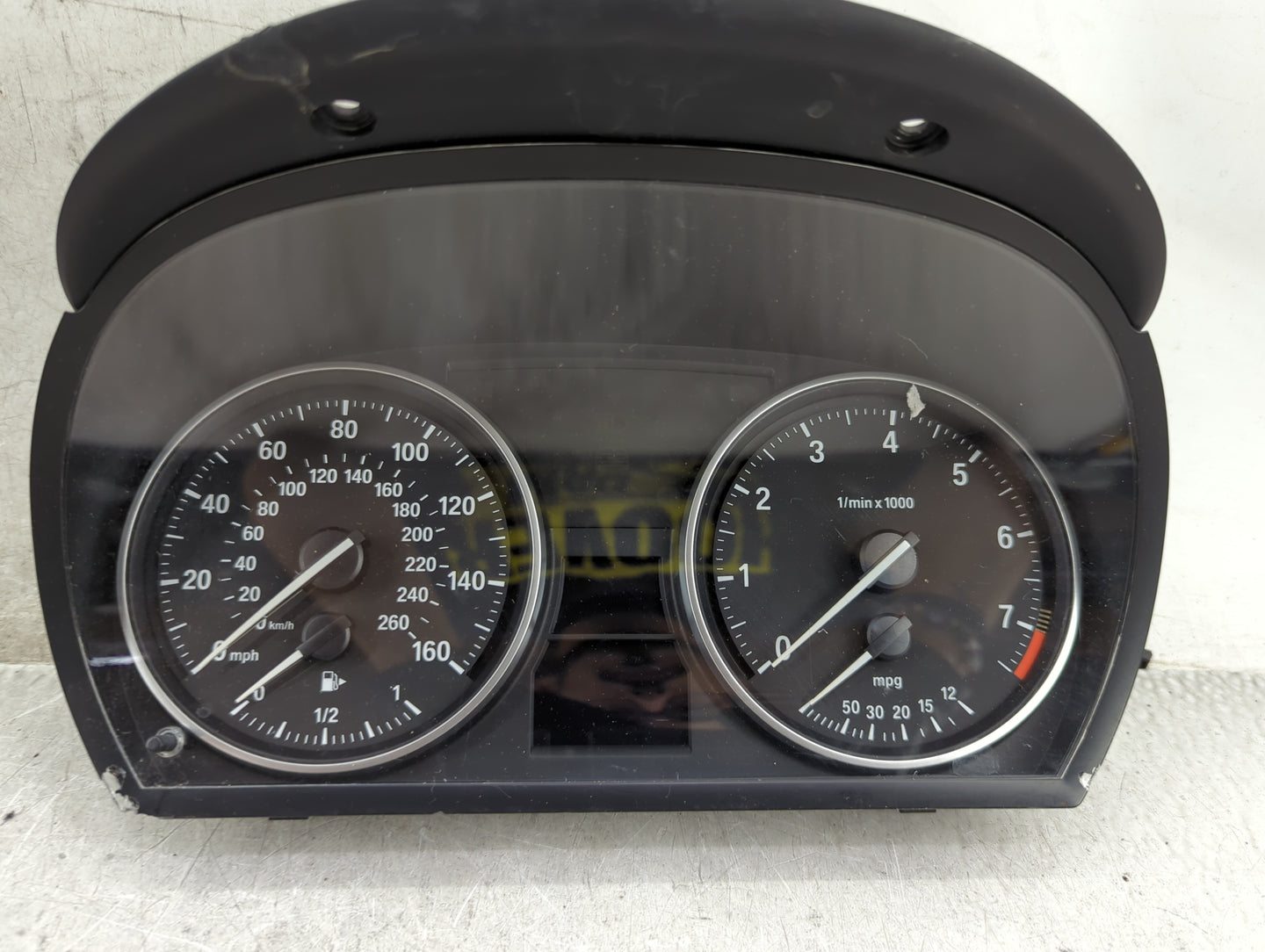 2013-2015 Bmw X1 Instrument Cluster Speedometer Gauges P/N:9284265-01 7Q0148271 Miles:43K Fits OEM Used Auto Parts - Oemused