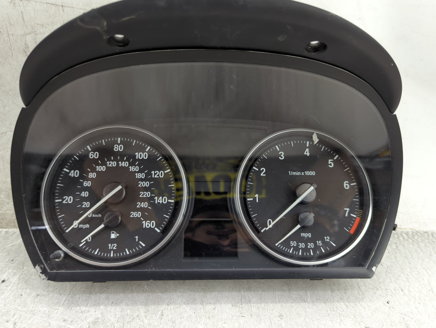 2013-2015 Bmw X1 Instrument Cluster Speedometer Gauges P/N:9284265-01 7Q0148271 Miles:43K Fits OEM Used Auto Parts - Oemused
