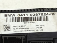 2012-2015 Bmw X1 Climate Control Module Temperature AC/Heater Replacement P/N:9287624-02 Fits Fits 2010 2011 2012 2013 2014 