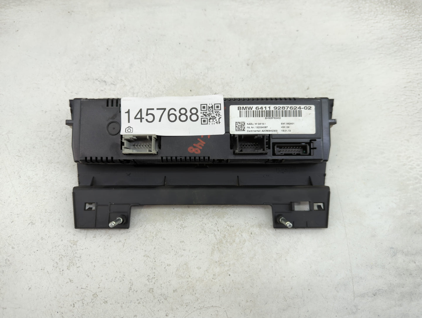 2012-2015 Bmw X1 Climate Control Module Temperature AC/Heater Replacement P/N:9287624-02 Fits Fits 2010 2011 2012 2013 2014 