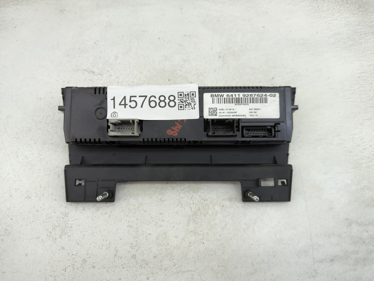2012-2015 Bmw X1 Climate Control Module Temperature AC/Heater Replacement P/N:9287624-02 Fits Fits 2010 2011 2012 2013 2014 
