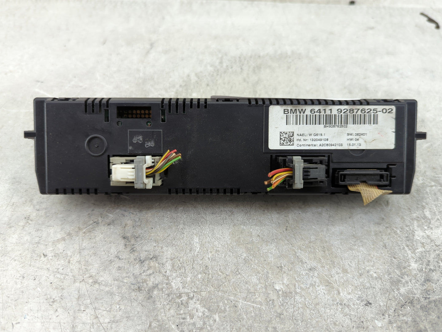 2012-2015 Bmw X1 Climate Control Module Temperature AC/Heater Replacement P/N:9287625-02 Fits Fits 2010 2011 2012 2013 2014 