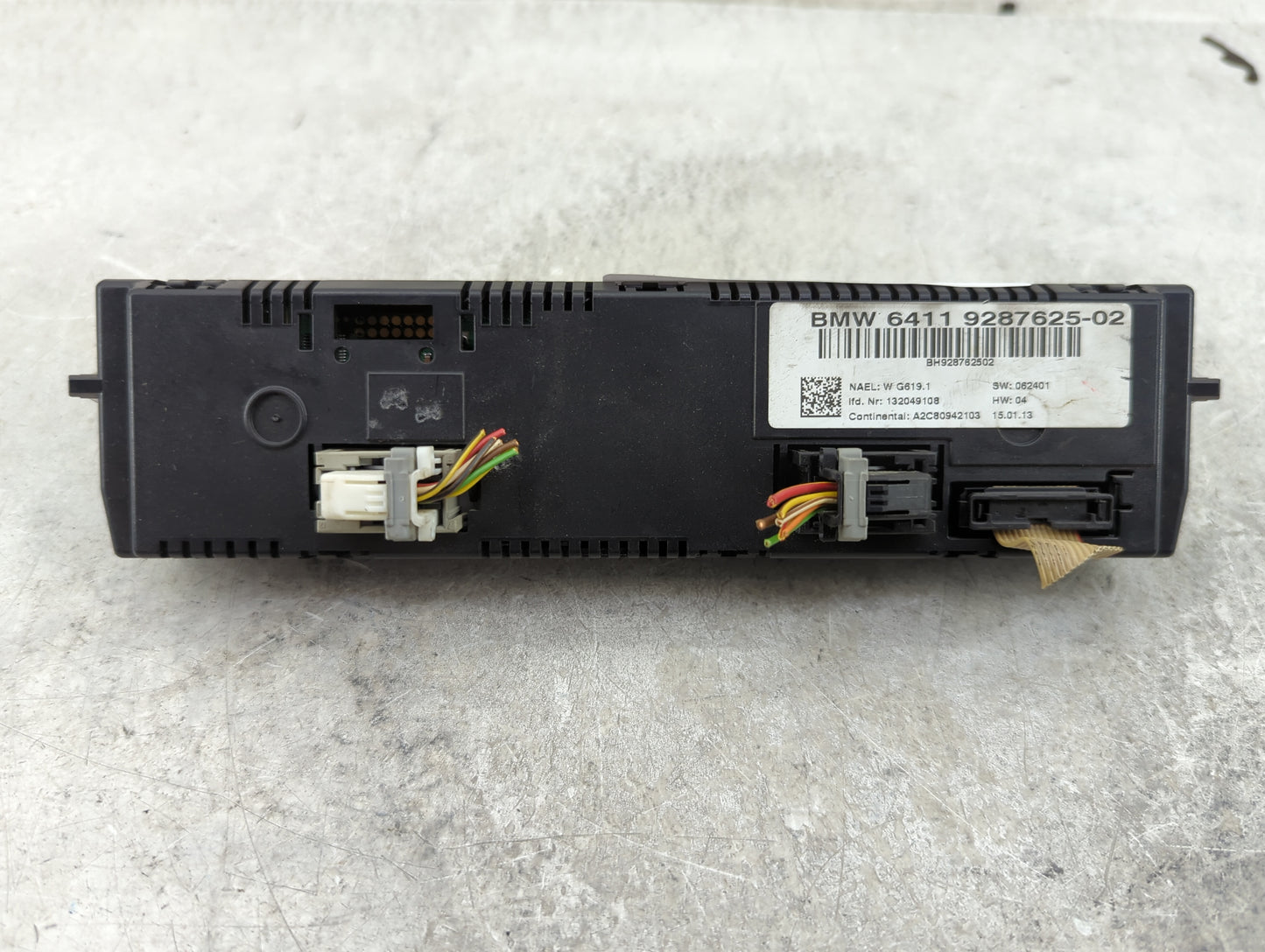 2012-2015 Bmw X1 Climate Control Module Temperature AC/Heater Replacement P/N:9287625-02 Fits Fits 2010 2011 2012 2013 2014 