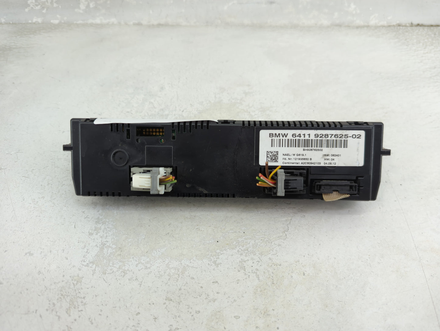 2012-2015 Bmw X1 Climate Control Module Temperature AC/Heater Replacement P/N:64119287625-02 A2C80942103 Fits OEM Used Auto 