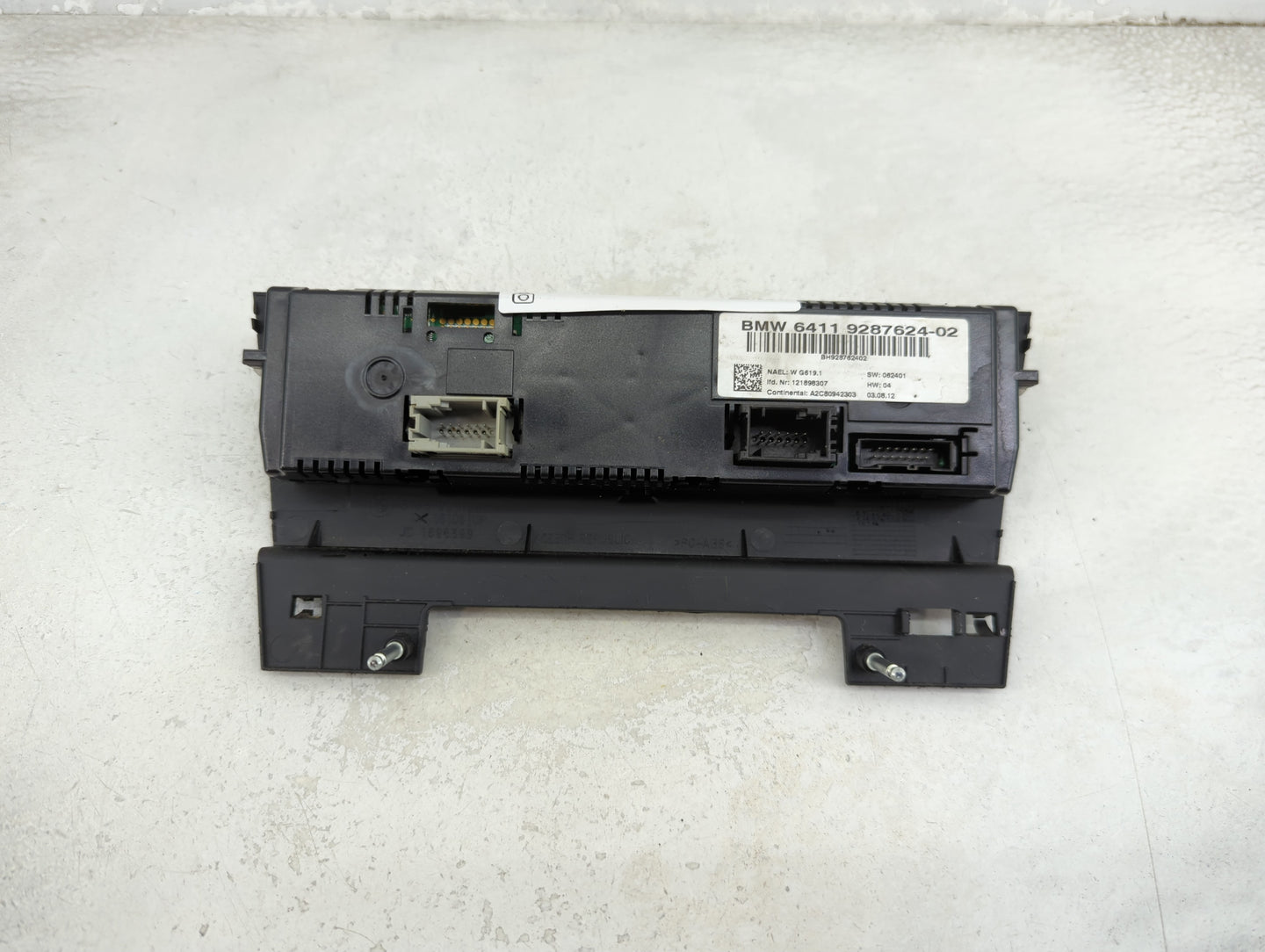 2012-2015 Bmw X1 Climate Control Module Temperature AC/Heater Replacement P/N:64119287624-02 A2C80942303 Fits OEM Used Auto 