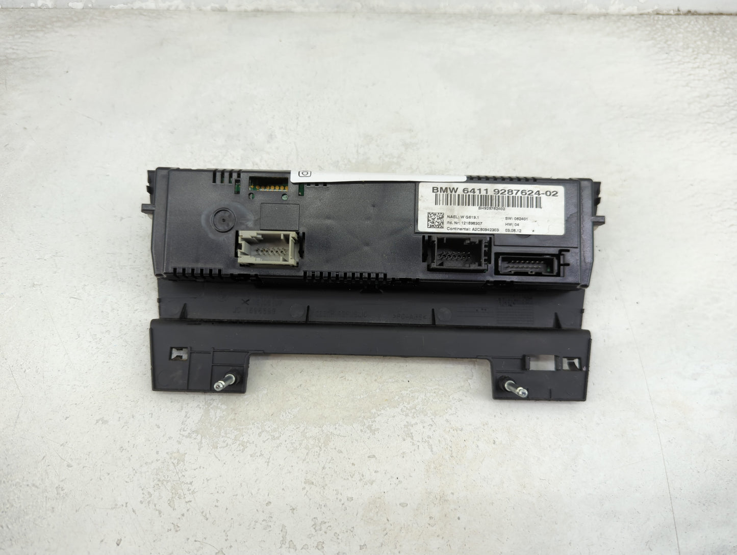 2012-2015 Bmw X1 Climate Control Module Temperature AC/Heater Replacement P/N:64119287624-02 A2C80942303 Fits OEM Used Auto 