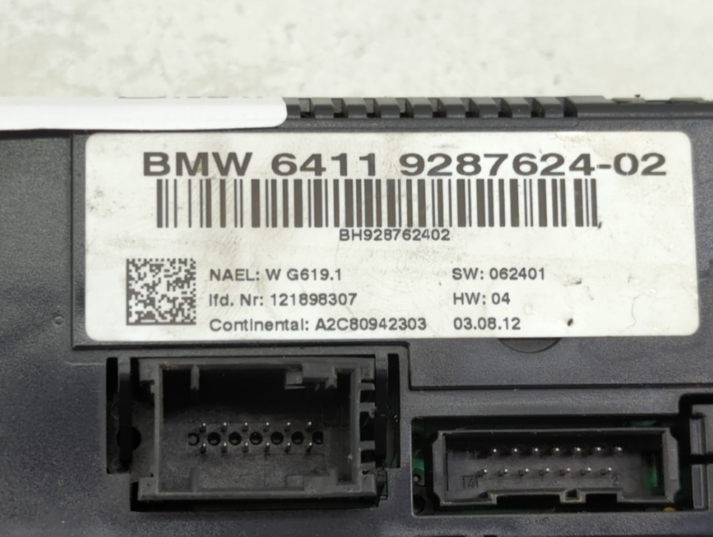 2012-2015 Bmw X1 Climate Control Module Temperature AC/Heater Replacement P/N:64119287624-02 A2C80942303 Fits OEM Used Auto 