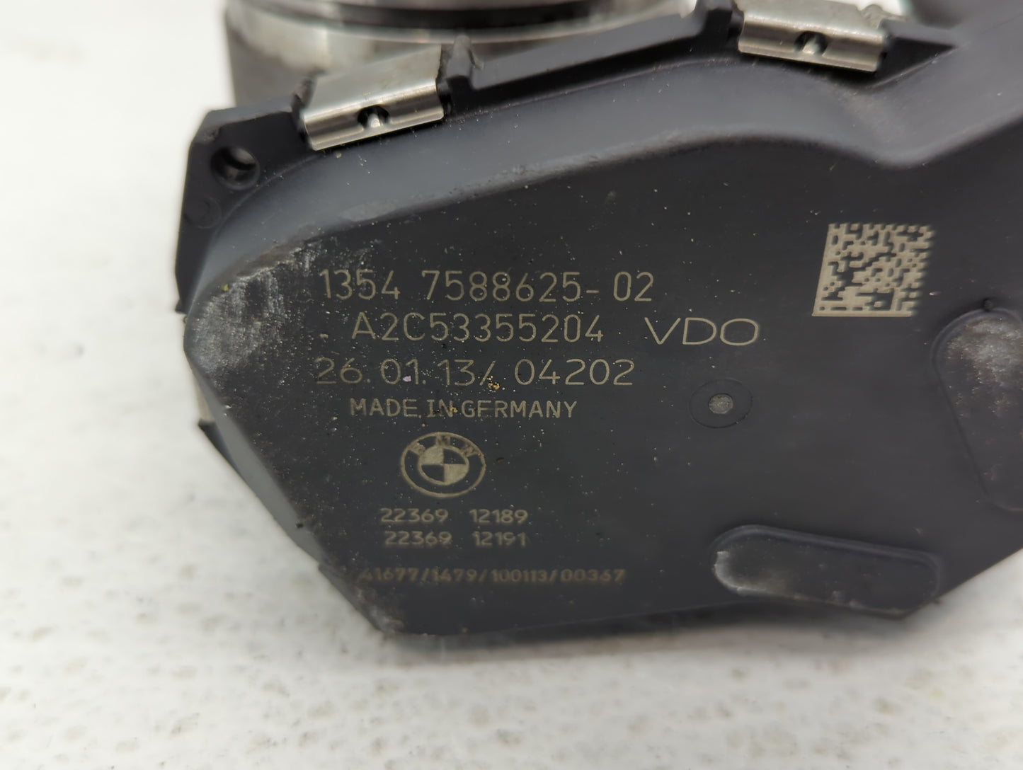 2012-2015 Bmw X1 Throttle Body P/N:1354 7588625-02 1354 7588625-04, 1354 7588625-03 Fits Fits 2012 2013 2014 2015 2016 2017 