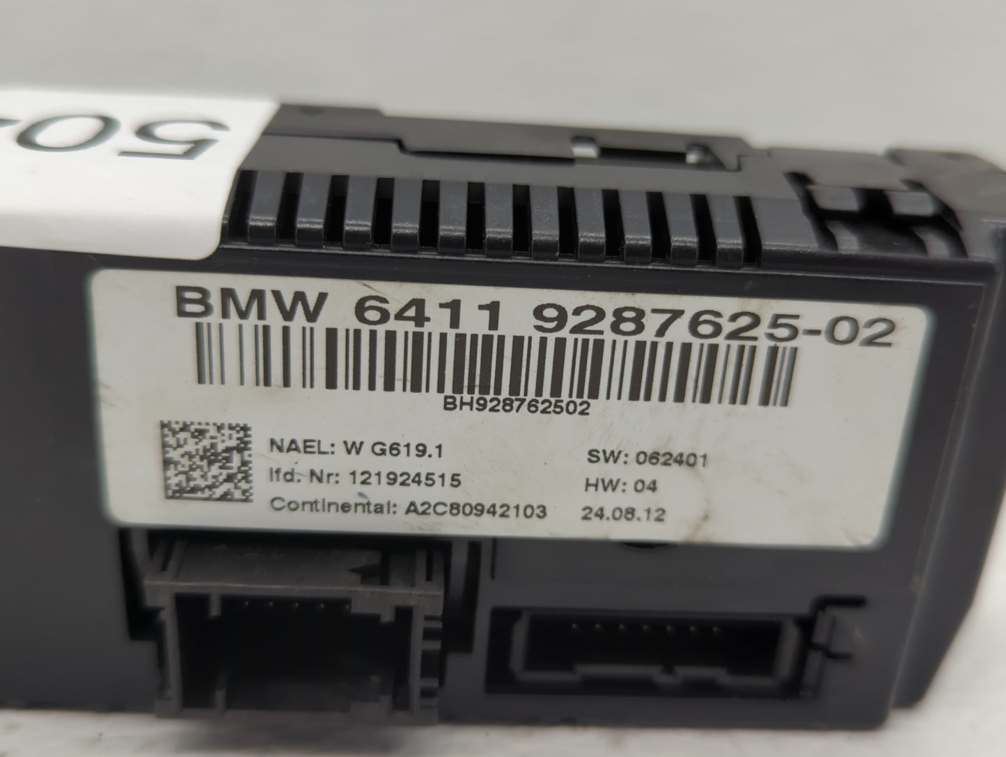 2012-2015 Bmw X1 Climate Control Module Temperature AC/Heater Replacement P/N:6411 9287625-02 Fits OEM Used Auto Parts - Oem
