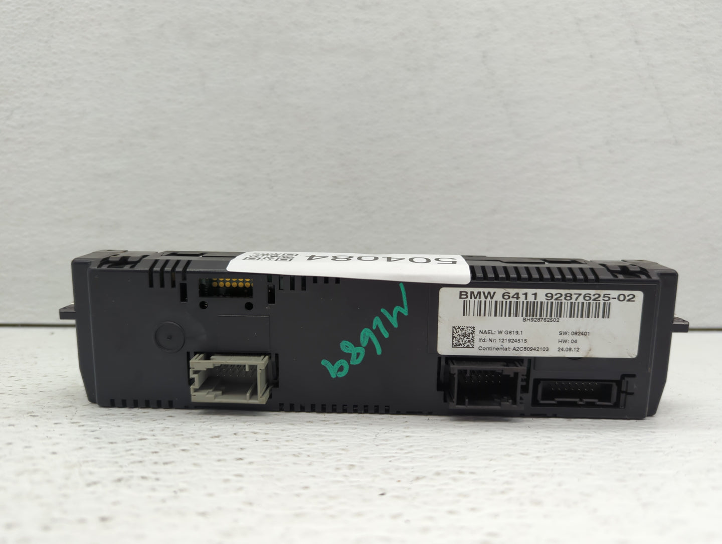 2012-2015 Bmw X1 Climate Control Module Temperature AC/Heater Replacement P/N:6411 9287625-02 Fits OEM Used Auto Parts - Oem