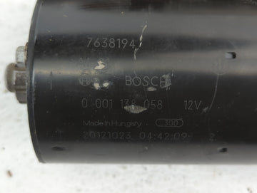 2012-2015 Bmw X1 Car Starter Motor Solenoid OEM P/N:0 001 138 058 7638194 Fits Fits 2012 2013 2014 2015 2016 2017 OEM Used Auto Parts