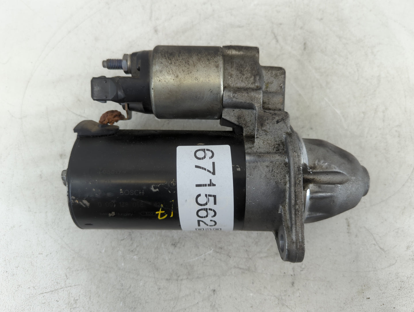 2012-2015 Bmw X1 Car Starter Motor Solenoid OEM P/N:7638194 Fits Fits 2012 2013 2014 2015 2016 2017 2018 OEM Used Auto Parts