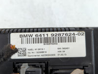 2012-2015 Bmw X1 Climate Control Module Temperature AC/Heater Replacement P/N:6411 9287624-02 Fits OEM Used Auto Parts - Oem