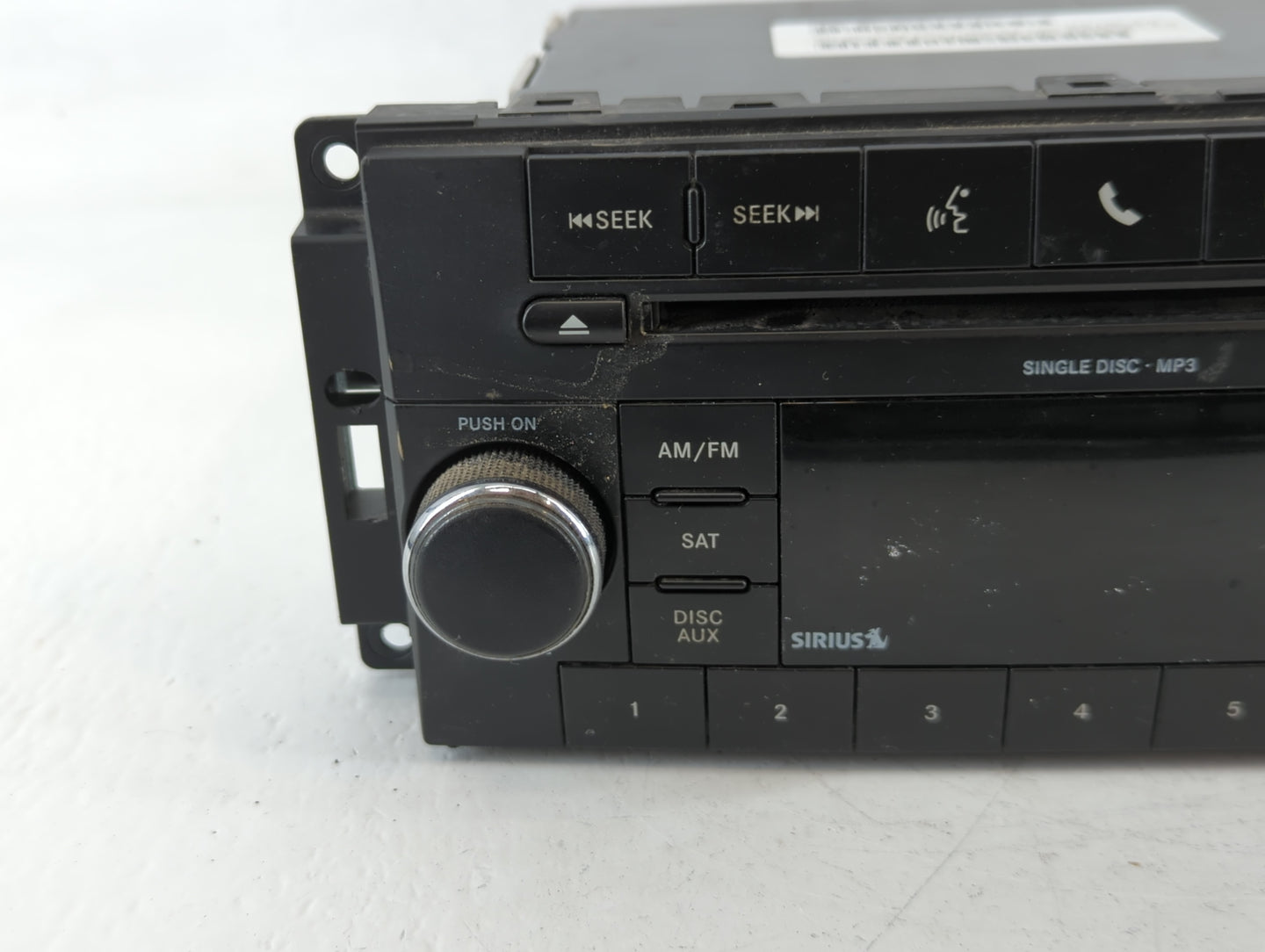 2012-2015 Bmw X1 Radio AM FM Cd Player Receiver Replacement P/N:P05091115AC Fits Fits 2010 2011 2012 2013 2014 2015 2016 OEM