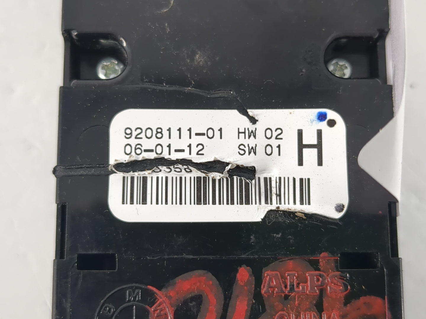 2012-2017 Bmw X3 Master Power Window Switch Replacement Driver Side Left P/N:9208111-01 Fits OEM Used Auto Parts - Oemusedau