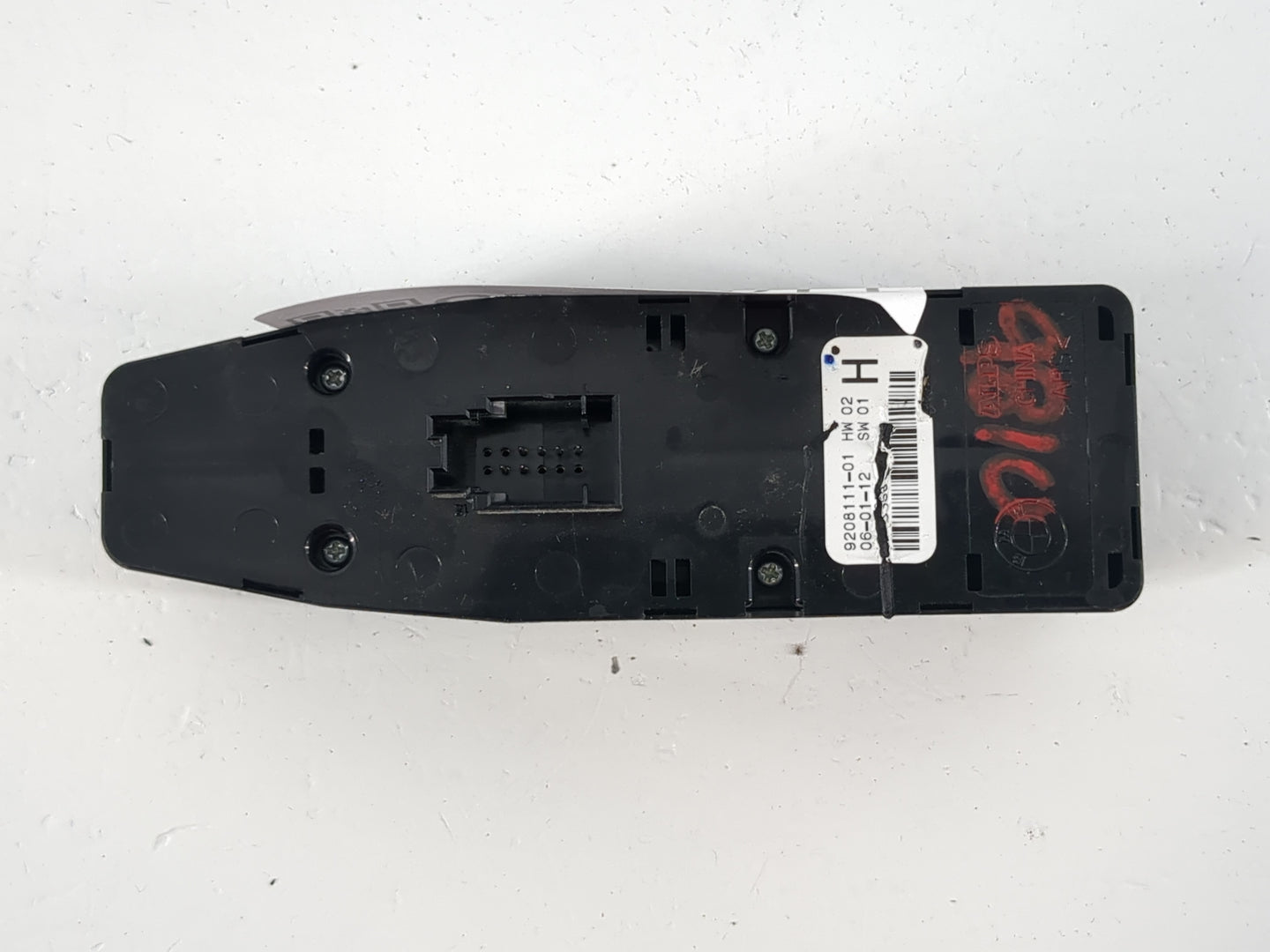 2012-2017 Bmw X3 Master Power Window Switch Replacement Driver Side Left P/N:9208111-01 Fits OEM Used Auto Parts - Oemusedau