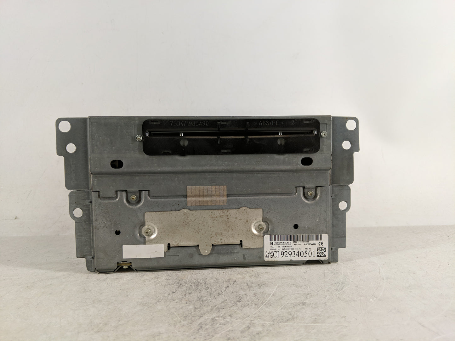 2013-2014 Bmw X3 Radio AM FM Cd Player Receiver Replacement Fits Fits 2013 2014 2015 OEM Used Auto Parts - Oemusedautoparts1