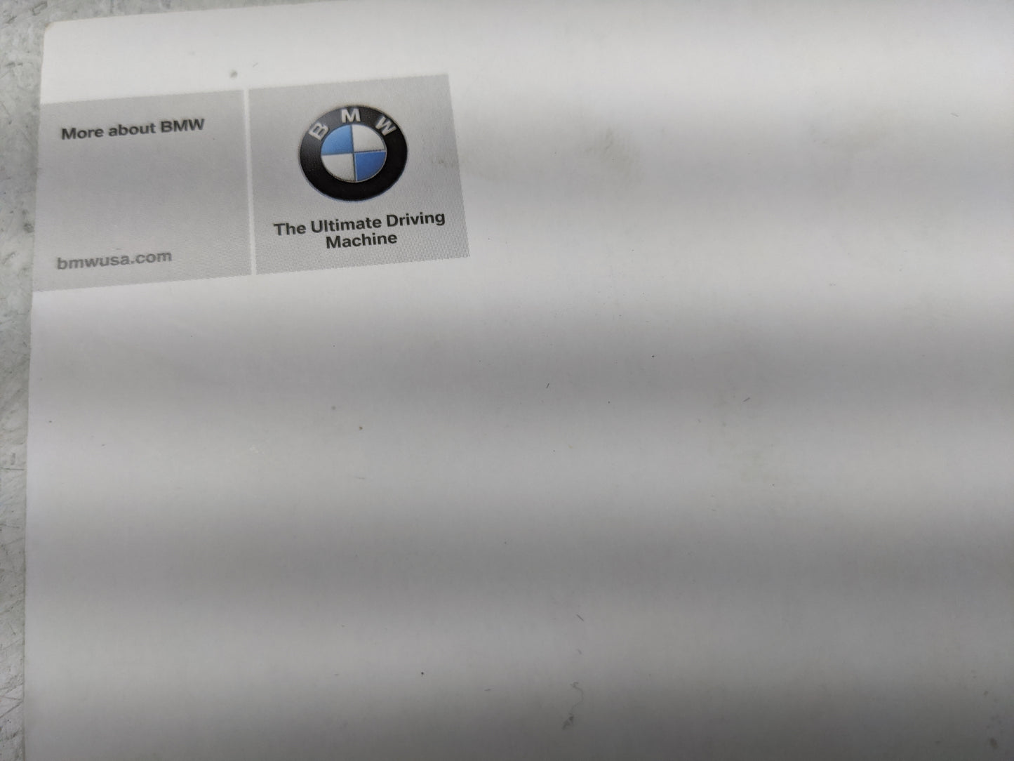 2013 Bmw X3 Owners Manual Book Guide OEM Used Auto Parts - Oemusedautoparts1.com