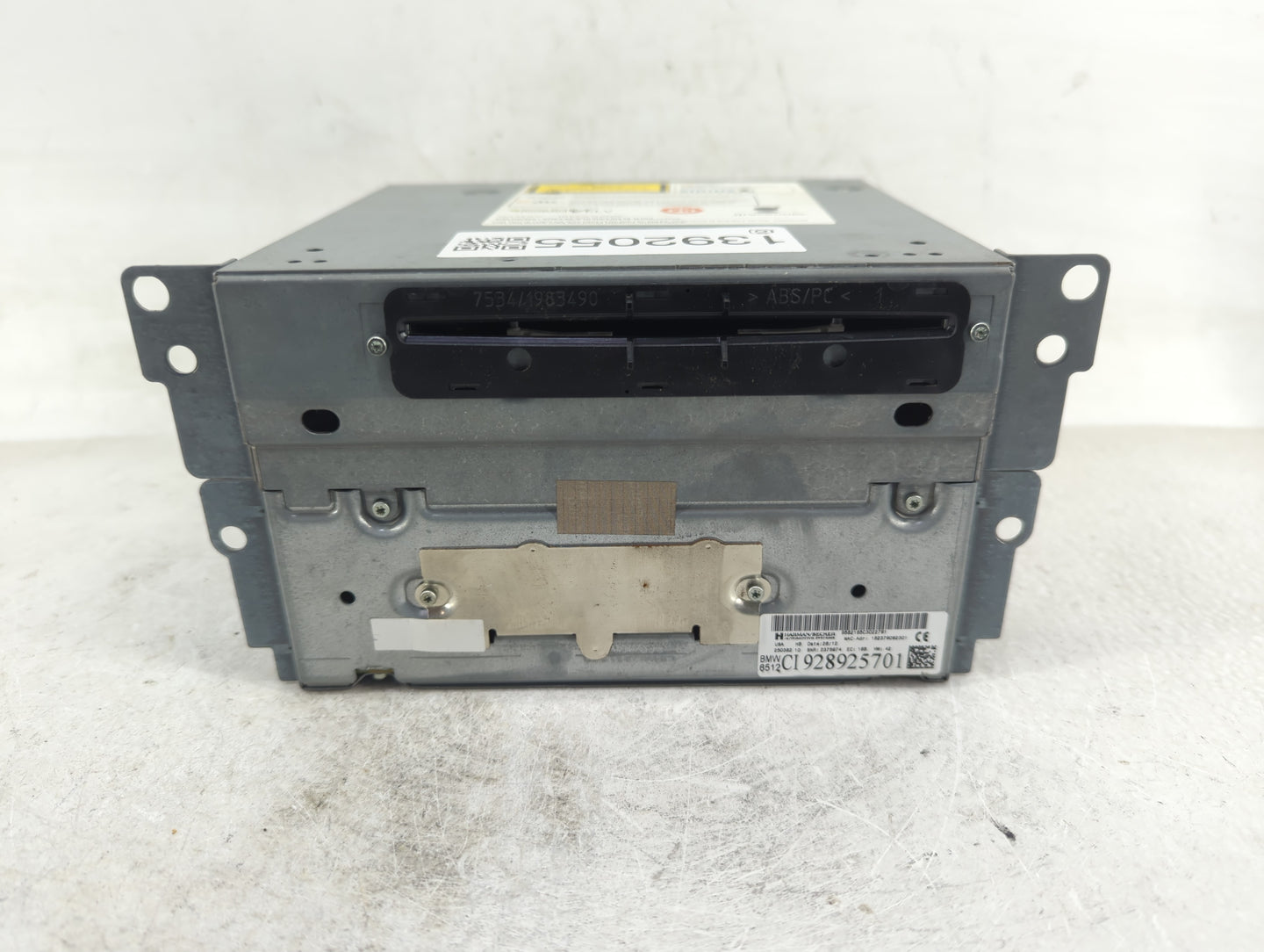 2011-2013 Bmw X3 Radio AM FM Cd Player Receiver Replacement P/N:CI928925701 Fits Fits 2010 2011 2012 2013 OEM Used Auto Part
