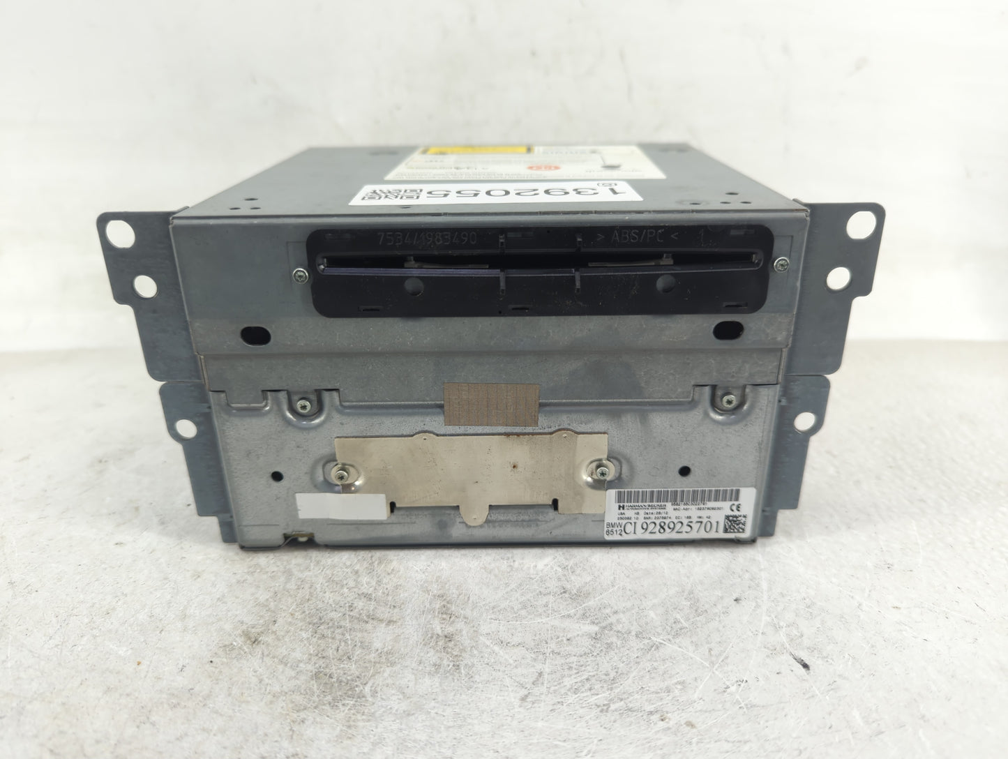 2011-2013 Bmw X3 Radio AM FM Cd Player Receiver Replacement P/N:CI928925701 Fits Fits 2010 2011 2012 2013 OEM Used Auto Part
