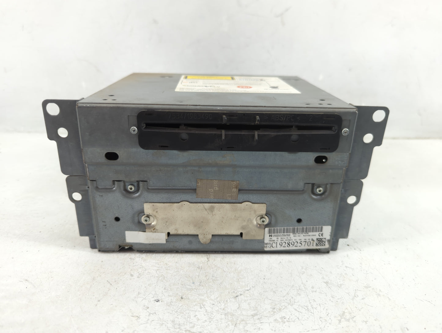 2013-2014 Bmw X3 Radio AM FM Cd Player Receiver Replacement P/N:9582164C Fits Fits 2013 2014 2015 OEM Used Auto Parts - Oemu