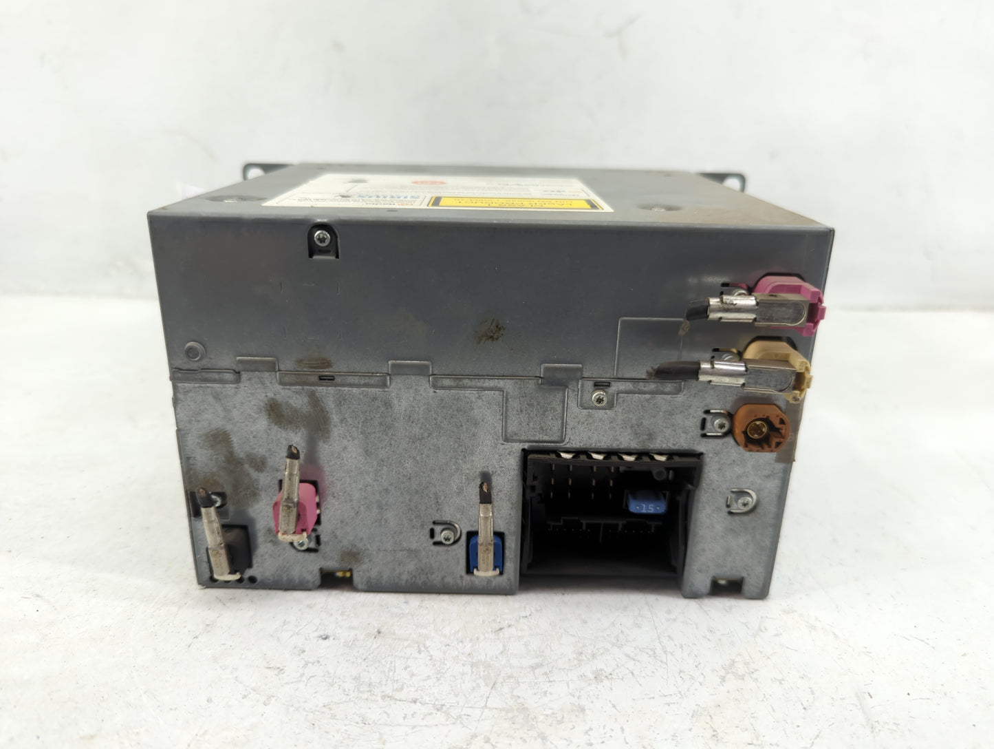2013-2014 Bmw X3 Radio AM FM Cd Player Receiver Replacement P/N:9582164C Fits Fits 2013 2014 2015 OEM Used Auto Parts - Oemu