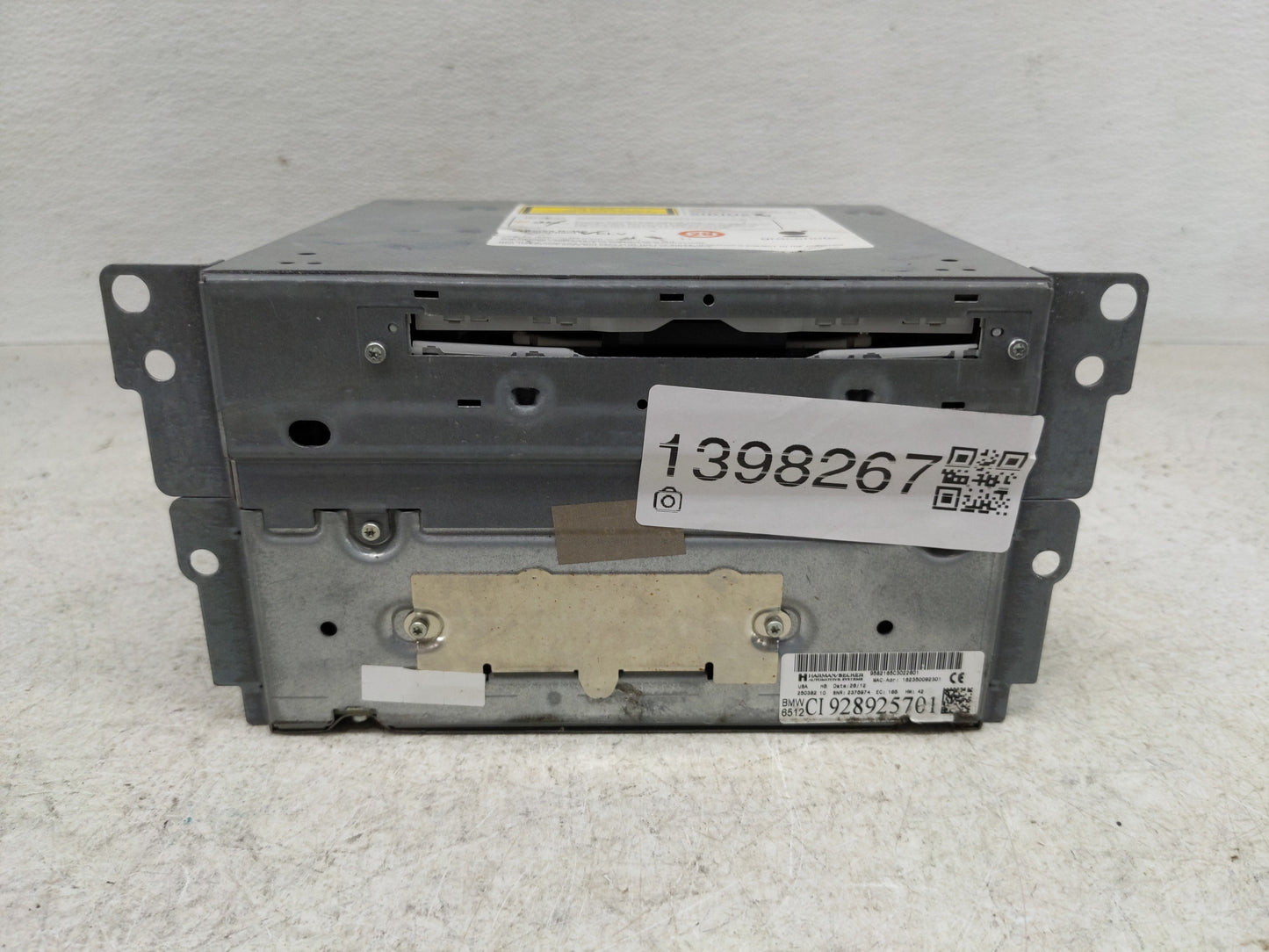2013-2017 Bmw X3 Radio AM FM Cd Player Receiver Replacement P/N:928925701 Fits Fits 2013 2014 2015 2016 2017 OEM Used Auto P