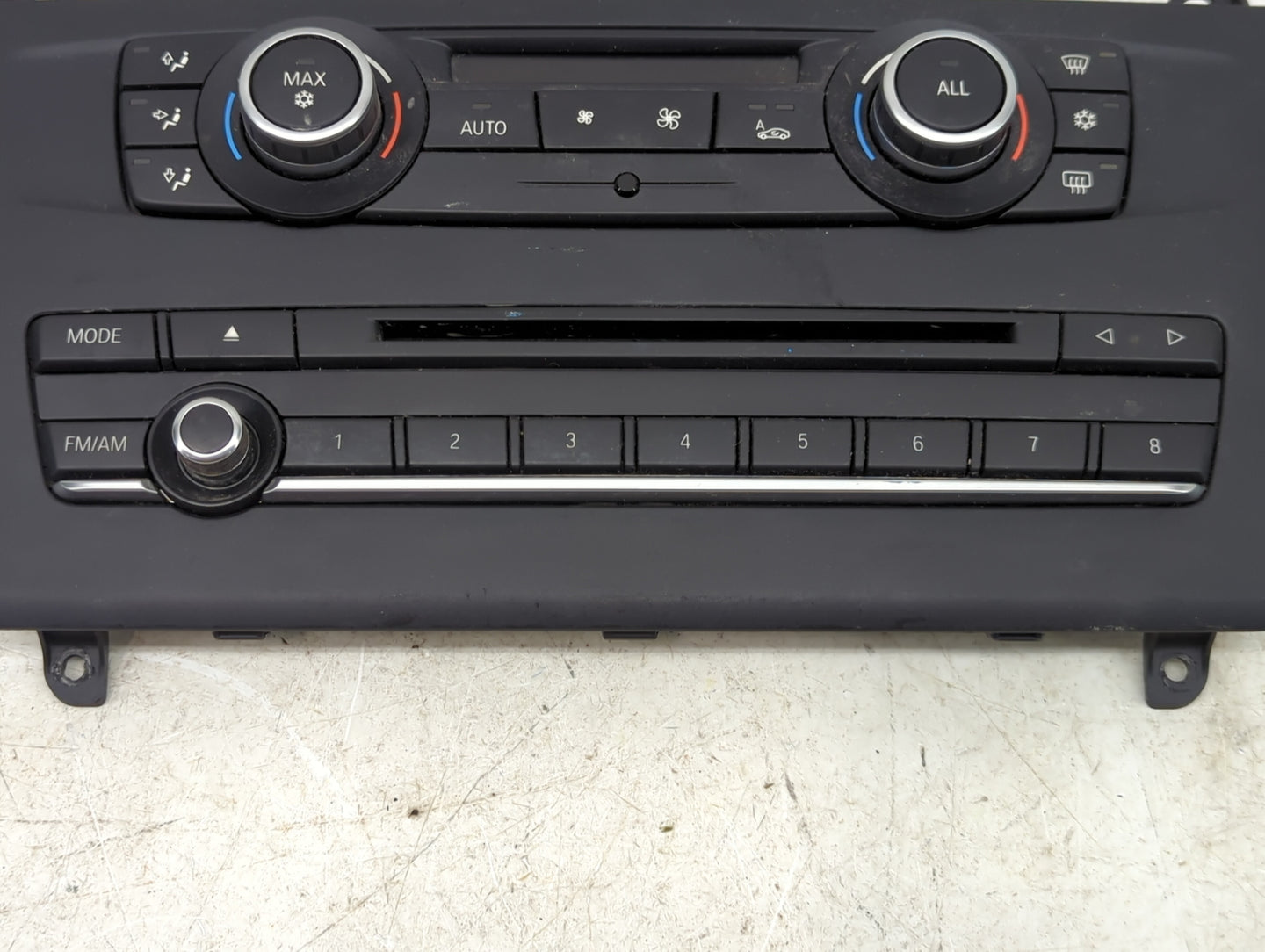2011-2013 Bmw X3 Climate Control Module Temperature AC/Heater Replacement P/N:9284596-01 Fits Fits 2011 2012 2013 OEM Used A