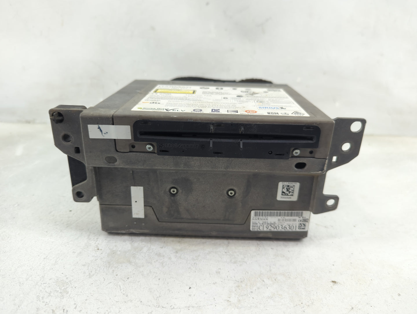 2013-2017 Bmw X3 Radio AM FM Cd Player Receiver Replacement P/N:9290363 HB B114, 2394571 Fits Fits 2013 2014 2015 2016 2017 