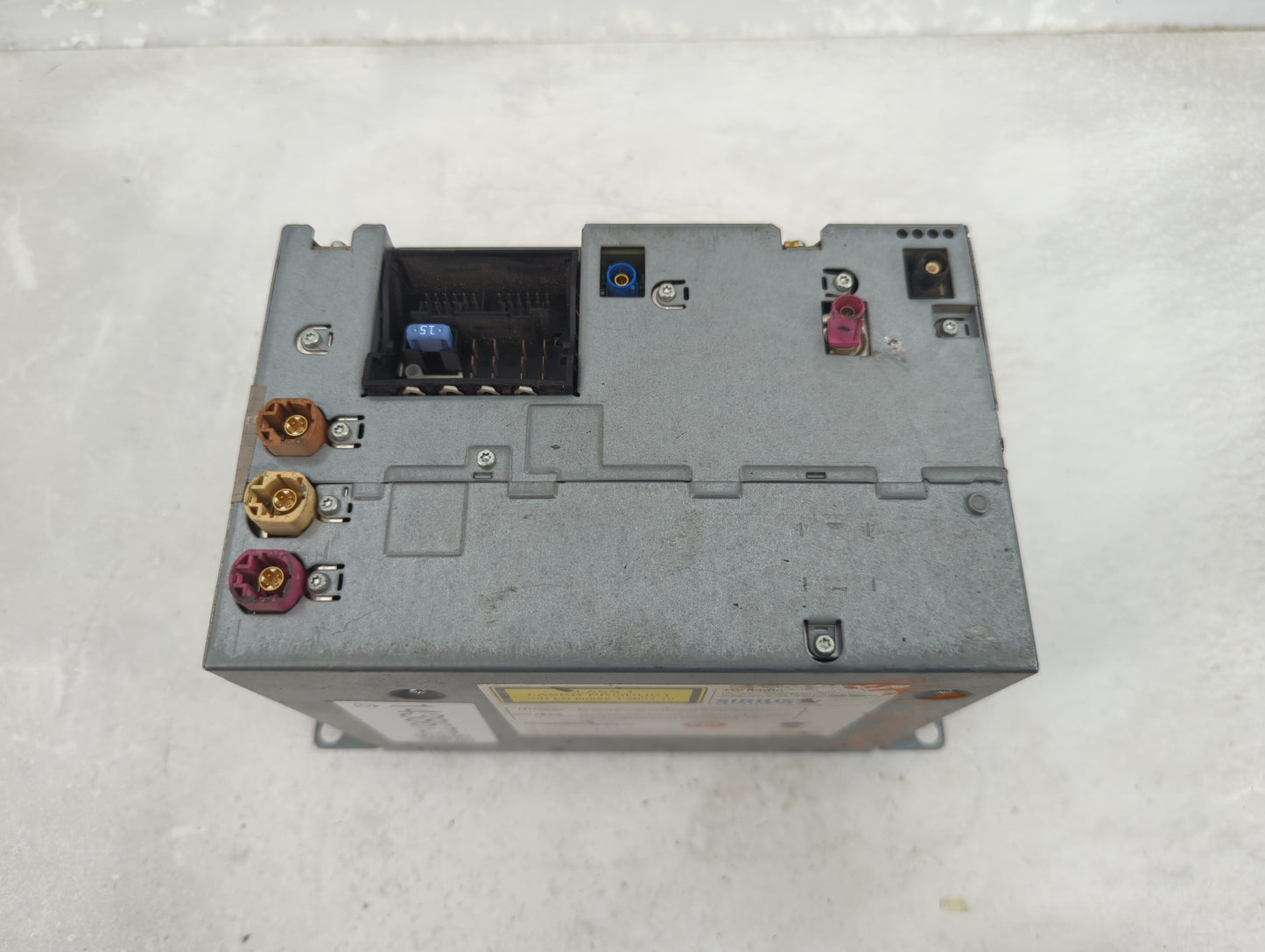 2011-2013 Bmw X3 Radio AM FM Cd Player Receiver Replacement P/N:928925701 Fits Fits 2010 2011 2012 2013 OEM Used Auto Parts 