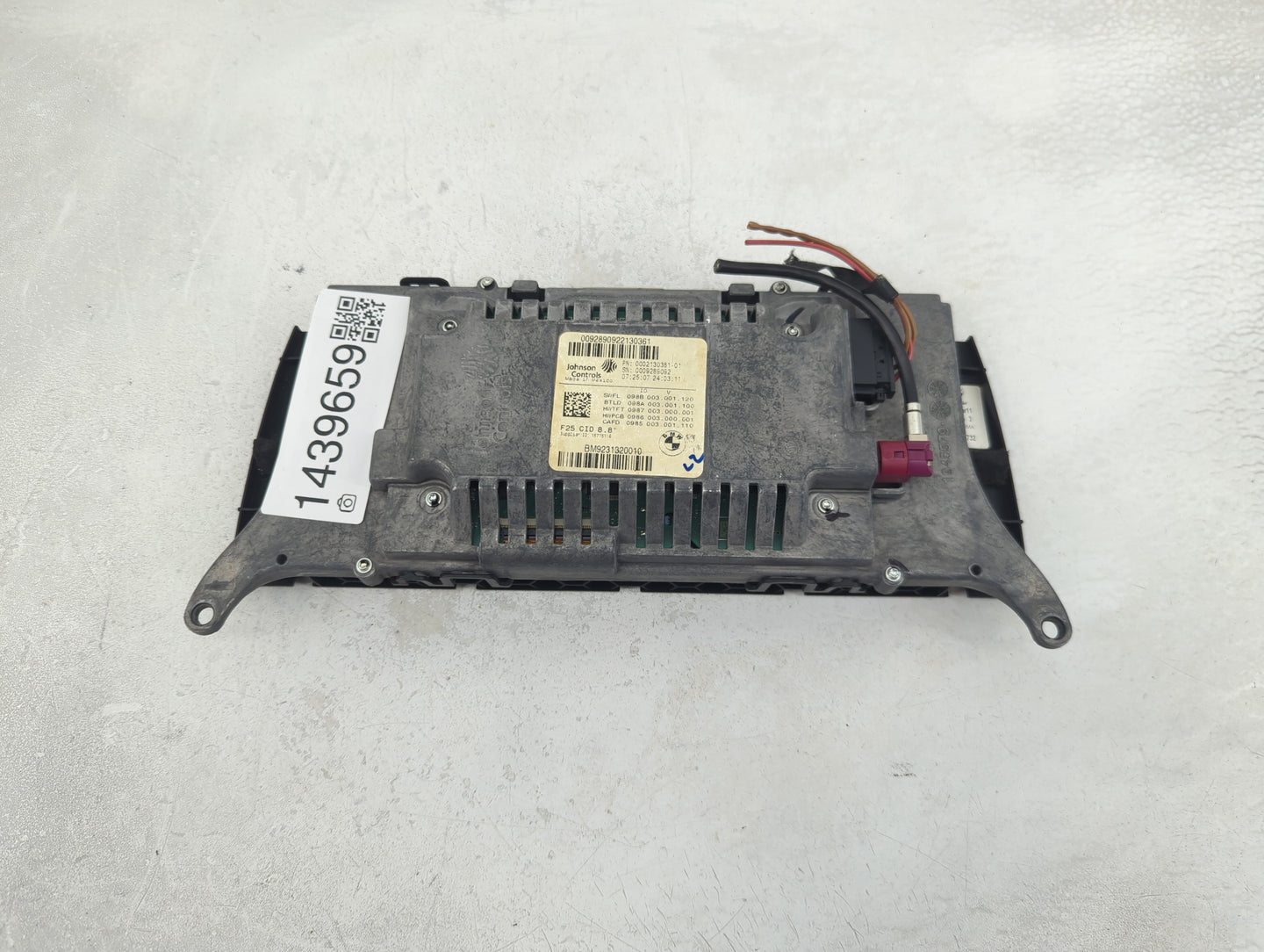 2011-2013 Bmw X3 Information Display Screen - Oemusedautoparts1.com