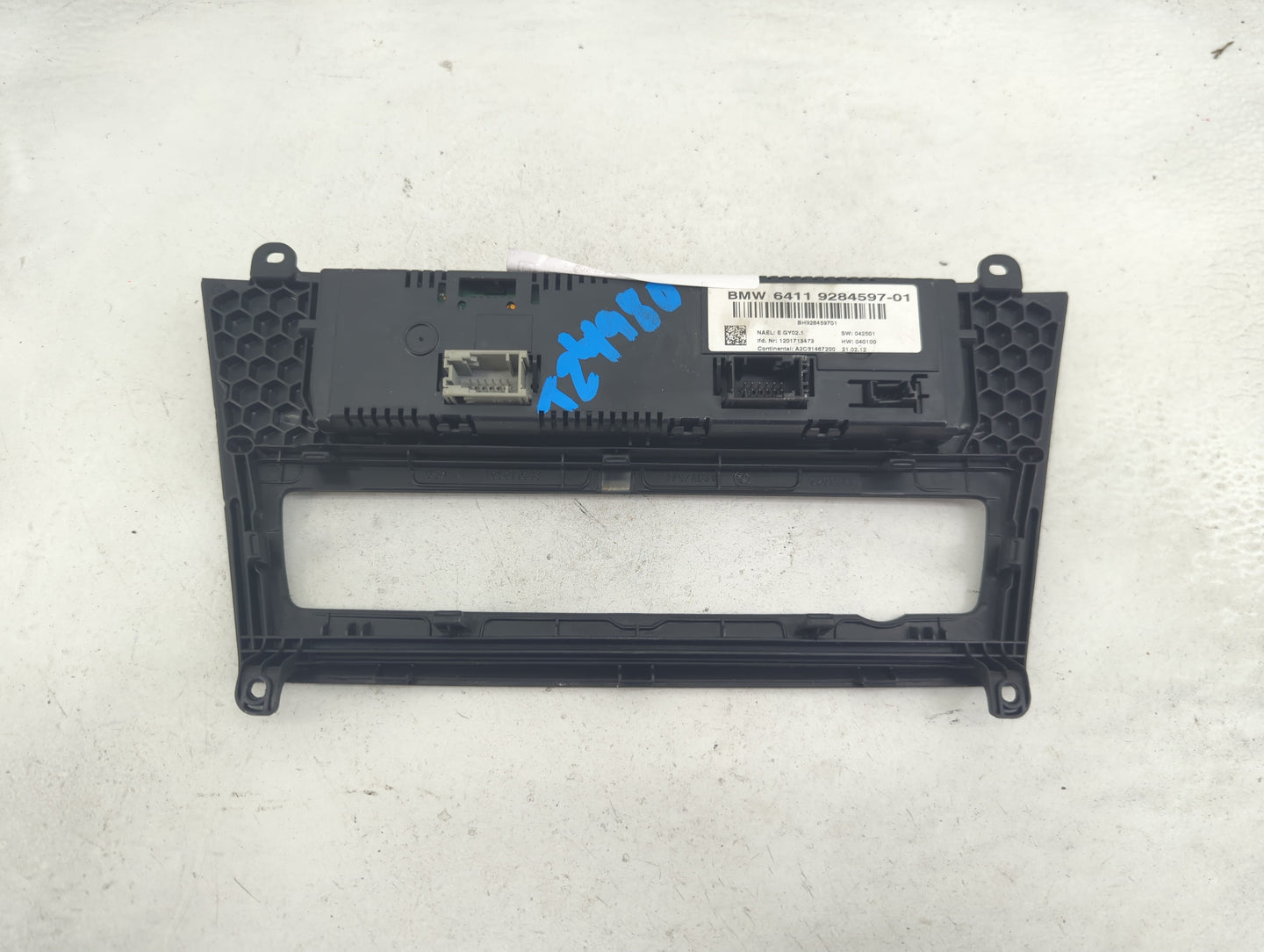 2011-2014 Bmw X3 Climate Control Module Temperature AC/Heater Replacement P/N:64119284597 A2C81467200 Fits OEM Used Auto Par