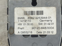 2013 Bmw X3 Radio AM FM Cd Player Receiver Replacement P/N:65829253944-01 11419110, 90120-848/0004, A0955218 Fits OEM Used A