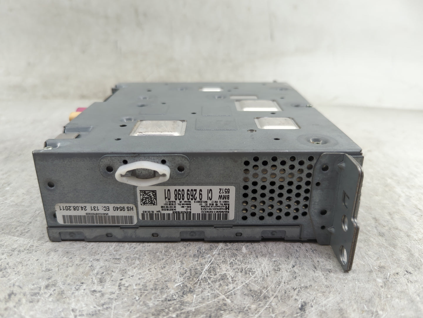 2011-2013 Bmw X3 Radio AM FM Cd Player Receiver Replacement P/N:9269898 HS9540, 65129269898 Fits Fits 2010 2011 2012 2013 OE