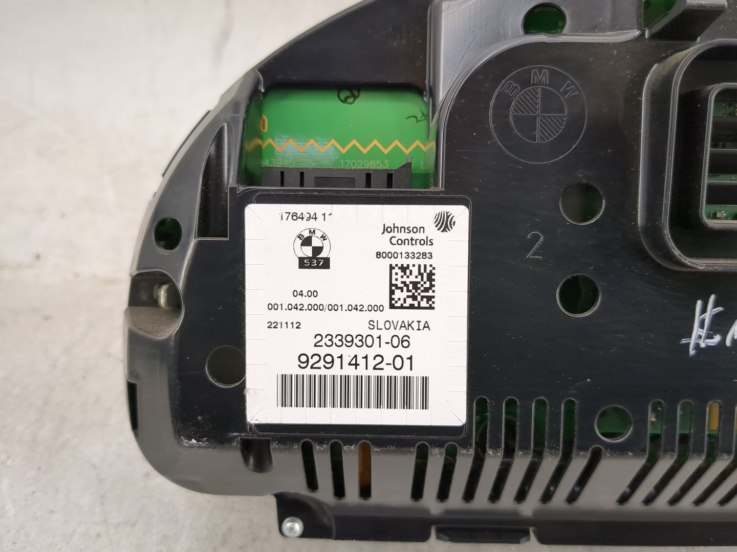 2011-2013 Bmw X3 Instrument Cluster Speedometer Gauges P/N:9291412-01 Miles: Fits Fits 2011 2012 2013 OEM Used Auto Parts - 