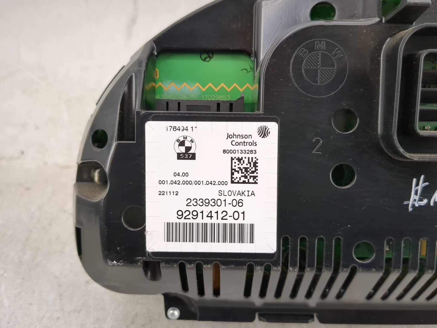 2011-2013 Bmw X3 Instrument Cluster Speedometer Gauges P/N:9291412-01 Miles: Fits Fits 2011 2012 2013 OEM Used Auto Parts - 