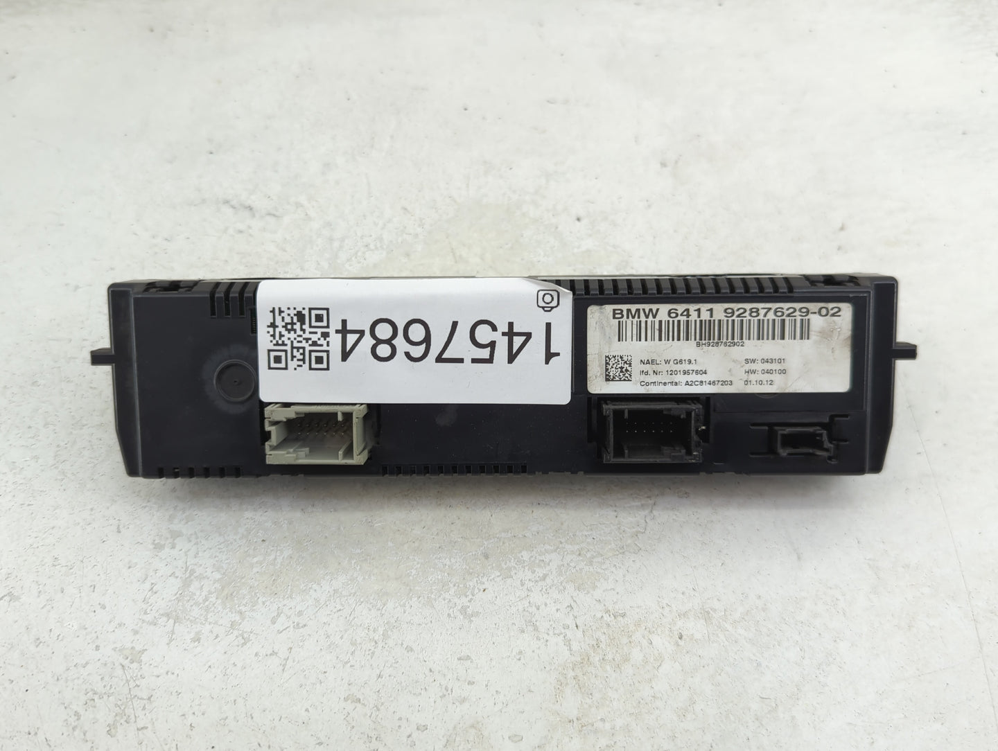 2011-2014 Bmw X3 Climate Control Module Temperature AC/Heater Replacement P/N:9287629-02 Fits Fits 2011 2012 2013 2014 OEM U