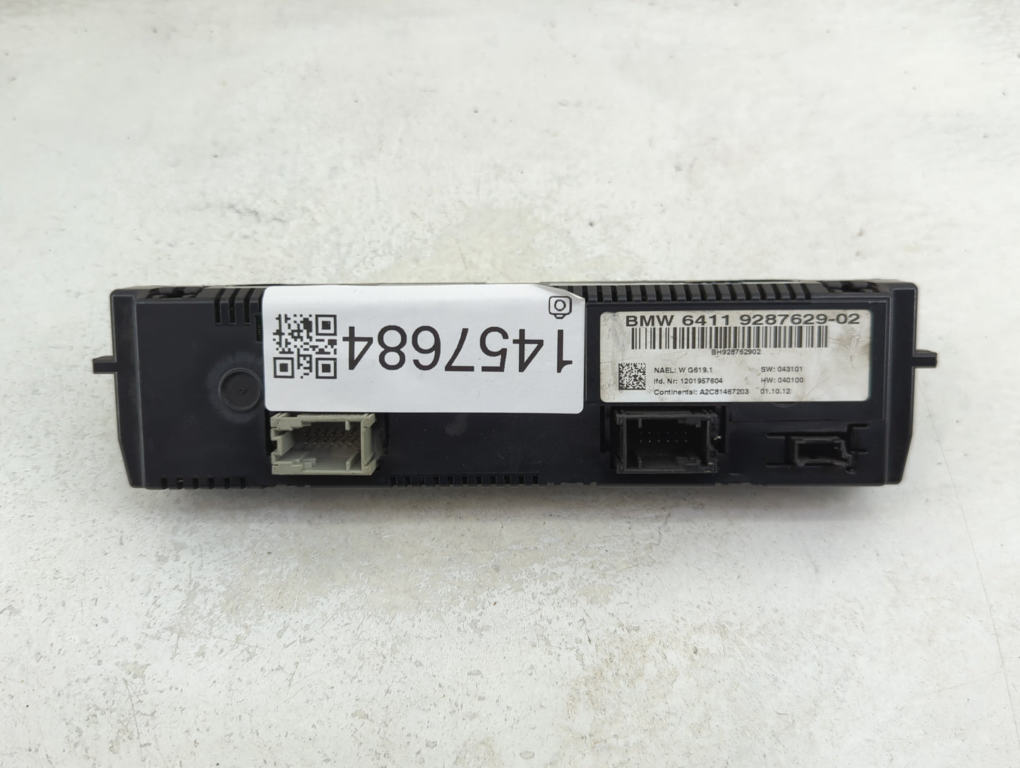 2011-2014 Bmw X3 Climate Control Module Temperature AC/Heater Replacement P/N:9287629-02 Fits Fits 2011 2012 2013 2014 OEM U