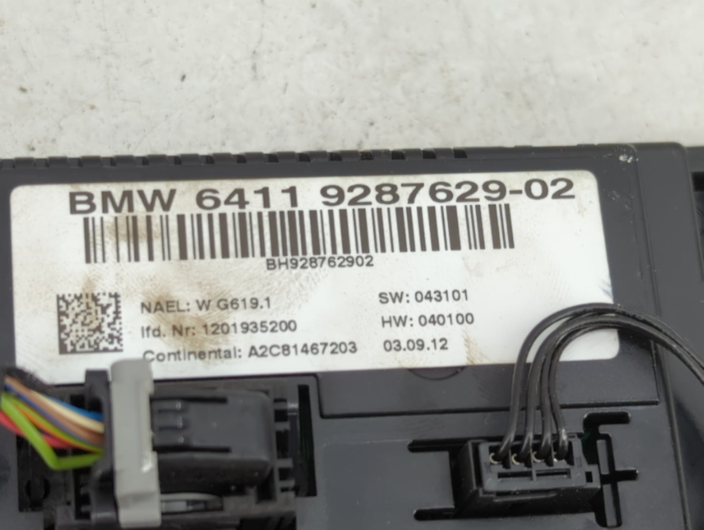 2011-2014 Bmw X3 Climate Control Module Temperature AC/Heater Replacement P/N:9287629-02 Fits Fits 2011 2012 2013 2014 OEM U