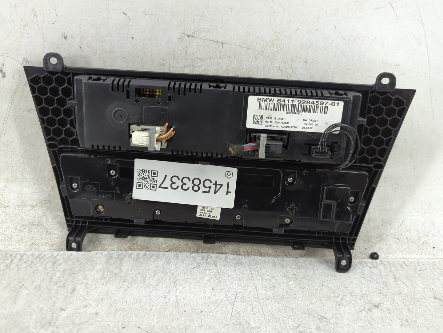 2011-2014 Bmw X3 Climate Control Module Temperature AC/Heater Replacement P/N:9284597-01 Fits Fits 2011 2012 2013 2014 OEM U