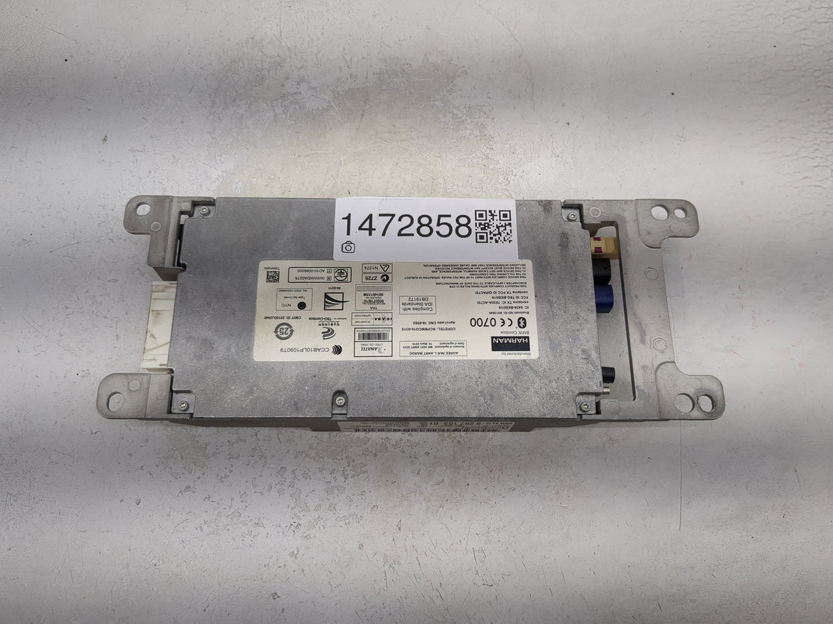2013 Bmw X3 Radio AM FM Cd Player Receiver Replacement P/N:9257153-01 BEB015, 84109257153-01 Fits OEM Used Auto Parts - Oemu