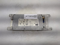 2013 Bmw X3 Radio AM FM Cd Player Receiver Replacement P/N:9257153-01 BEB015, 84109257153-01 Fits OEM Used Auto Parts - Oemu
