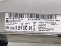 2013 Bmw X3 Radio AM FM Cd Player Receiver Replacement P/N:9257153-01 BEB015, 84109257153-01 Fits OEM Used Auto Parts - Oemu