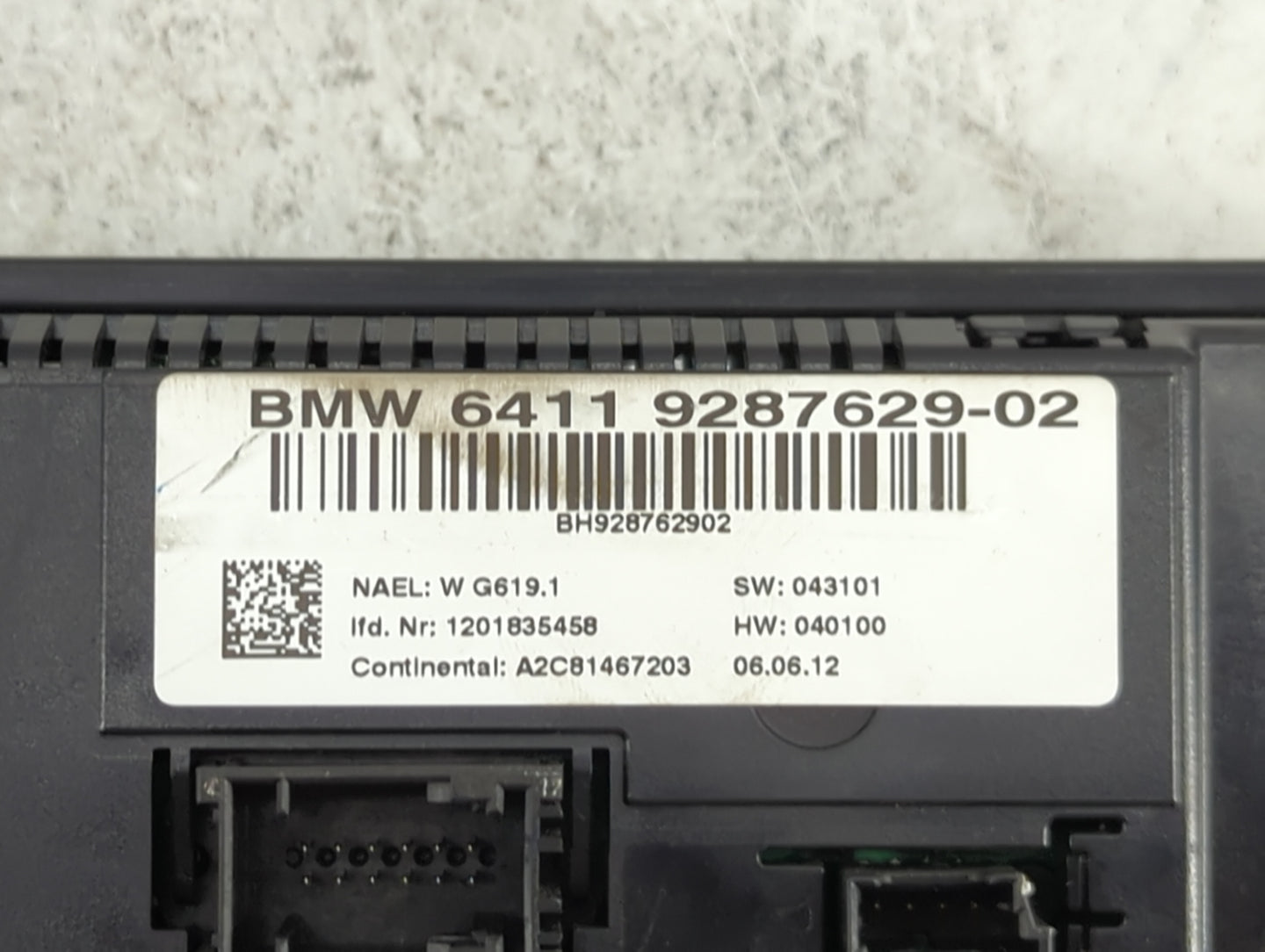 2011-2014 Bmw X3 Climate Control Module Temperature AC/Heater Replacement P/N:6411 9287629-02 A2C81467203 Fits OEM Used Auto